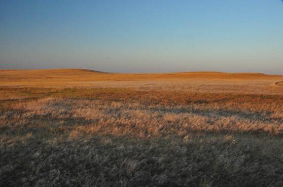 As pradarias do Badlands National Park, em South Dakota, nos Estados Unidos